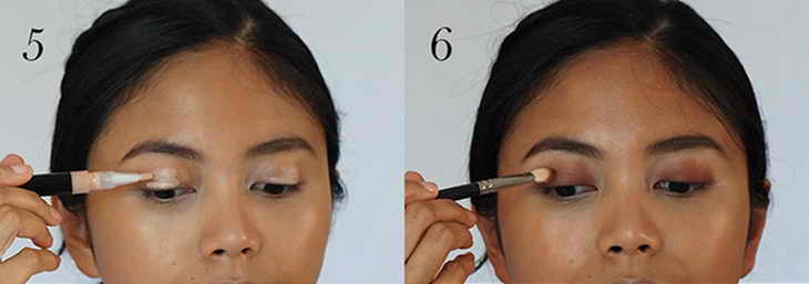 Как сделать легкий вечерний макияж шаг 4