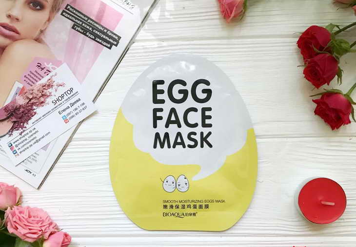 BIOAQUA Egg Face Mask